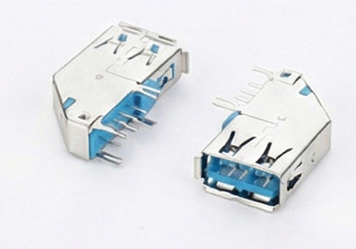 USB 3.0-AF90度侧插3.0